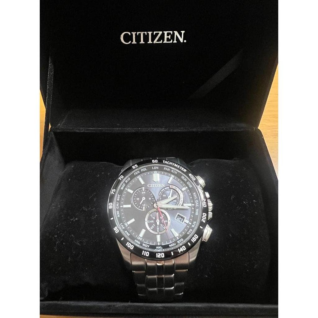 Used CITIZEN Eco-Drive Radio Solar Chronograph E660