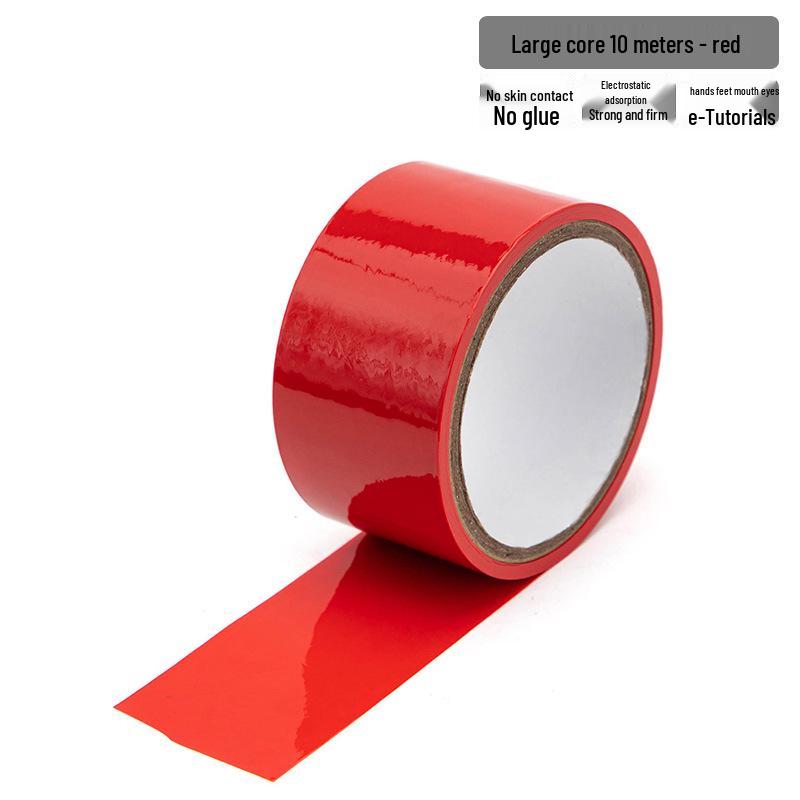 Bondage Tape Alternative: Handcuffs, Blindfold & Restraint Set for Adults