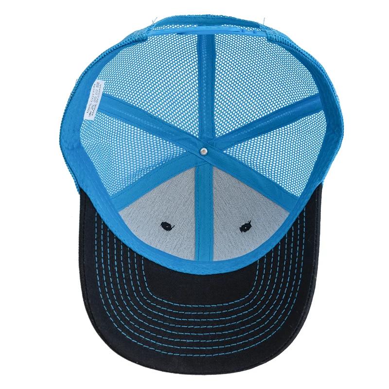 Unisex Two Tone Cap Curved Brim Style Trucker Hat Men & Women Casual Outdoor Breathable Summer Cap