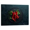 Glass Board Cutting Board 52X40 Chilli