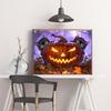 Diamond Embroidery Cross Stitch Halloween 5d Diamond Painting Pumpkin Full Drill