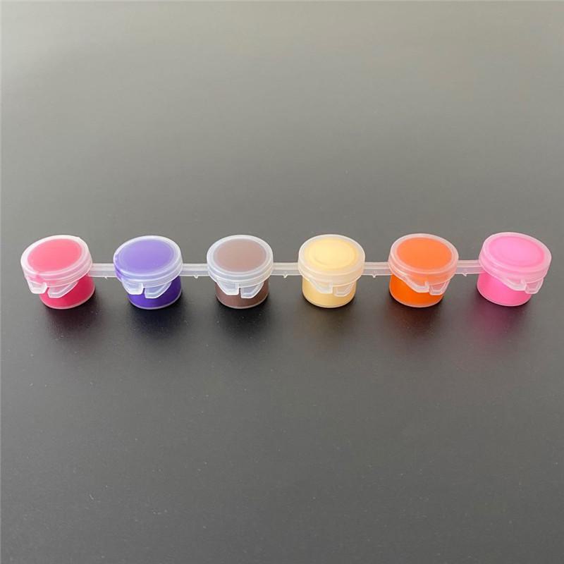 12-Color Acrylic Paint Set for Kids - Ideal for Kindergarten Art, Graffiti, DIY Crafting, and Plaster Painting