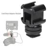 1 4   Dual Layer Screw One for Three Hot Cold Shoe Base Fill Light Multifunction Bracket