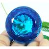 443.35 Ct HUGE Natural Santa Maria Blue Aquamarine Round Cut Gemstone CERTIFIED