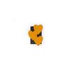 Heart X3wallet_yellow