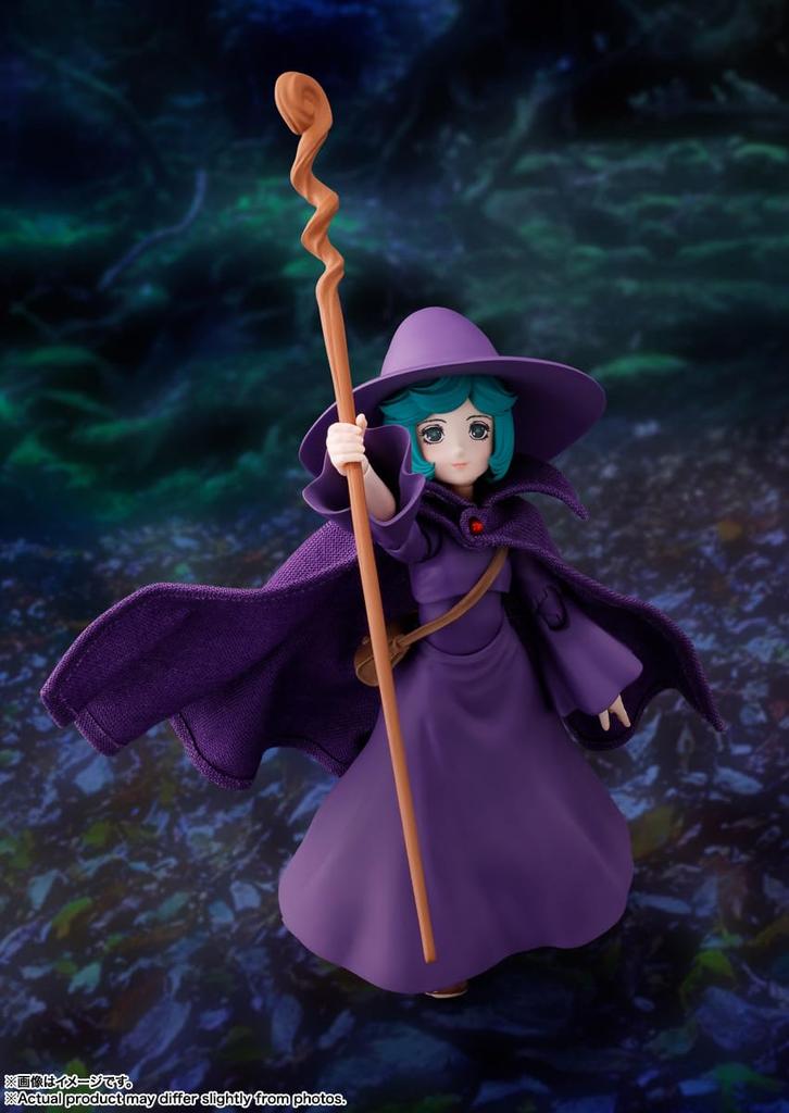 TAMASHII NATIONS Berserk około i figurka akcji z tkaniny S.H.Figuarts Schierke, 120mm, PVC, ABS, wstępnie pomalowana