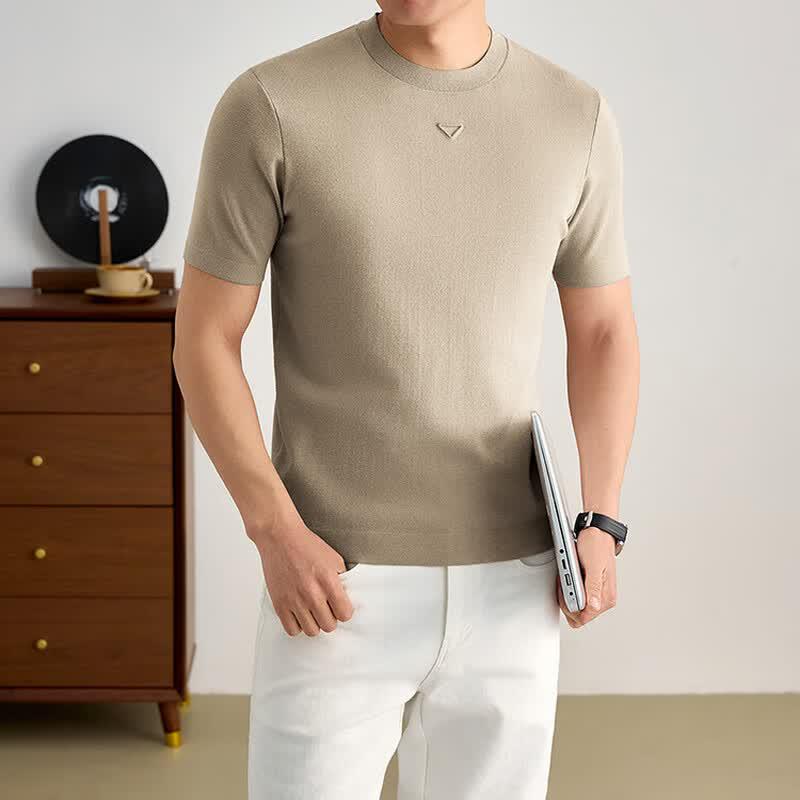 VEE KELLEN Men's Short Sleeve Knit T-Shirt