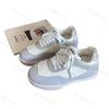 Fashion Women's White Sneakers Spring Autumn Fashion Cross Tied Outdoor Non Slip Flats Comfortable Height Increase Vintage Casual Shoes