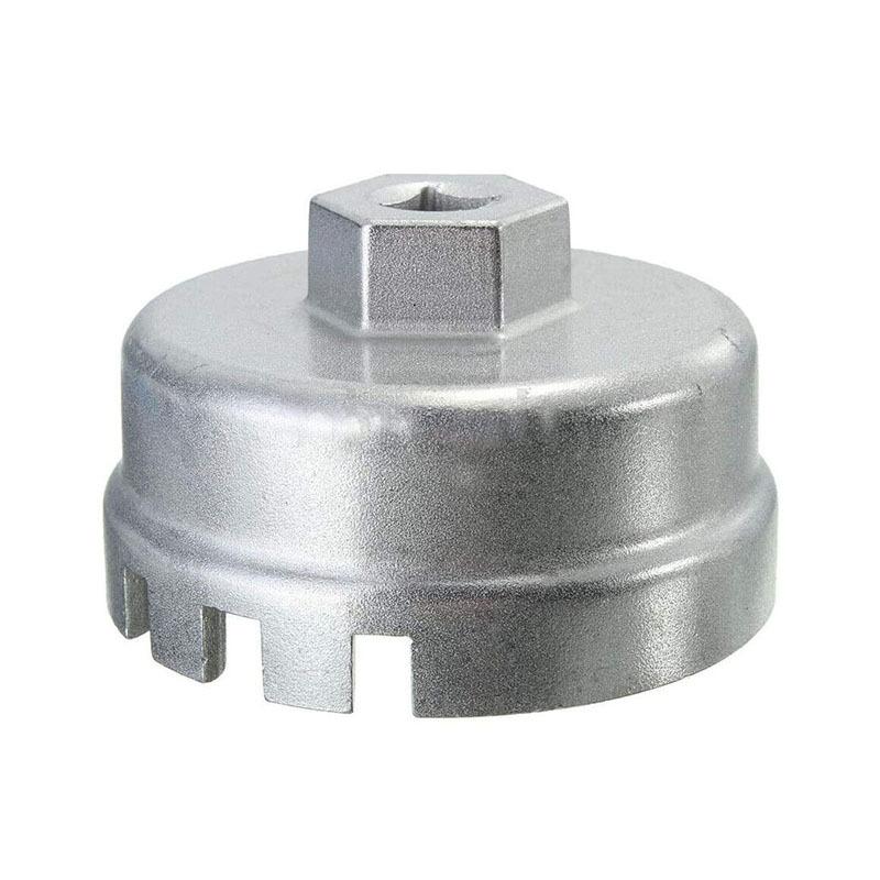 Oil Filter Wrench for Toyota & Lexus 4 Cylinder Prius Matrix Rav4 Auris Corolla Highlander Avalon Camry - Fits 3/8" & 1/2" Drive