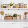 16Pcs Solid Board Shelf Supports Zinc Alloy L-Shaped Suction Cup Brackets for Glass Cabinets Bookcase Plate Holders Sturdy Fixed