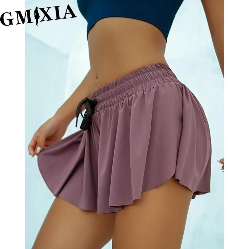 

GMXIA Жіноча Модна Повсякденна Літня Весняна Спідниця XXXXL фіолетовий