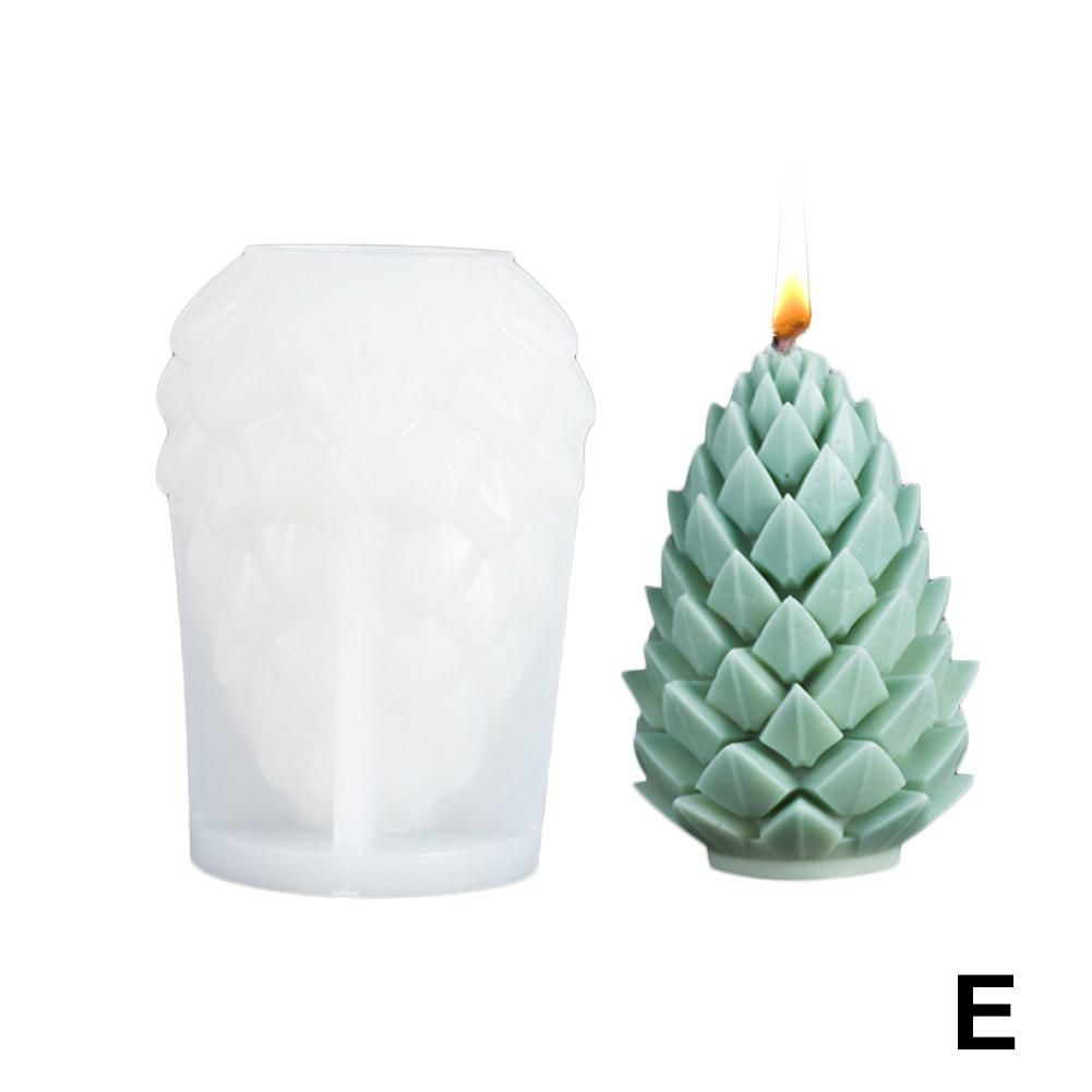 Christmas Tree Carving Pattern Cylindrical Candle Silicone Mold Reindeer Snowflake Cylindrical Elk Candle Mold Christmas Gifts