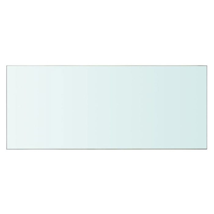 VidaXL Panneau pour étagère Verre transparent 70 x 30 cm