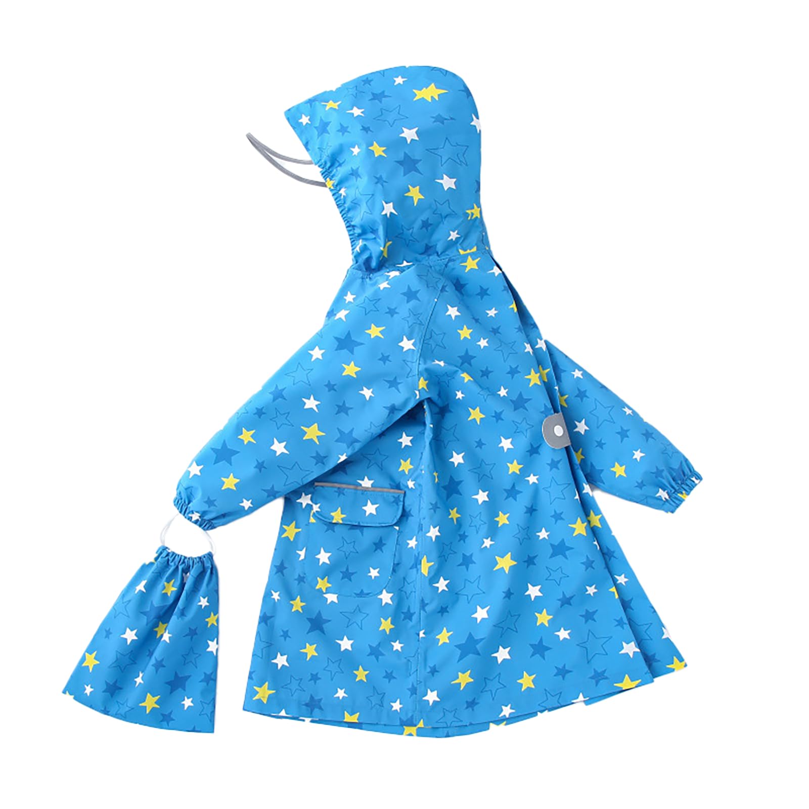 

Дождевик от дождя для для детского сада и поставляется с хранением подходит для школьных сумок [TSAYAWA] Дети, Снаряжение, Девочки, Мальчики, Дети, Водонепроницаемый, синий