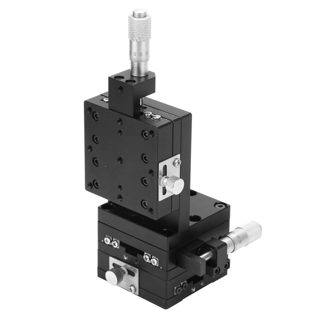 SEMXYZL60 ACR XYZ Vertical Lift Linear Platform Manual Stage Fine Tuning Sliding Table 60*60mm