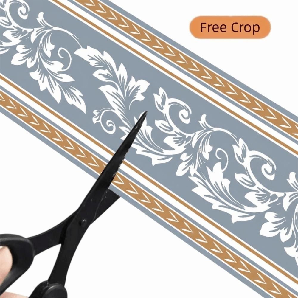 Fashion 10 Meter Wall Base Self Adhesive Anti-collision Skirting Line Soft Thickened Decoration Strips Bedroom