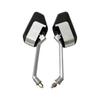2pc Wide Angle Electric Scooter Side Mirrors Angle Adjustable For Optimal Riders Visibility E-bike Convex Rearview Mirror