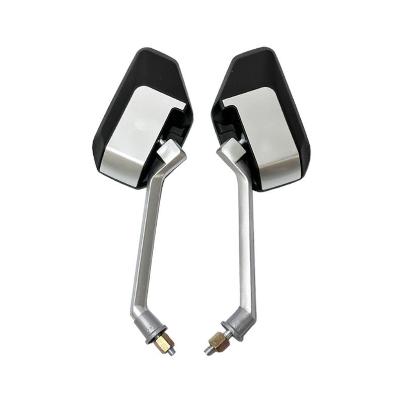 2pc Wide Angle Electric Scooter Side Mirrors Angle Adjustable For Optimal Riders Visibility E-bike Convex Rearview Mirror
