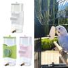 Bird Drinker Parrot Waterer Pet Bird Feeding Tools Heavy Duty Convenient Bird Water Feeder Less Mess for Small Pet Lovebirds