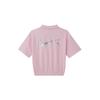 Nike Sportswear Logo Print Polo Shirt Women Tops Foam-Pink FN3707-612
