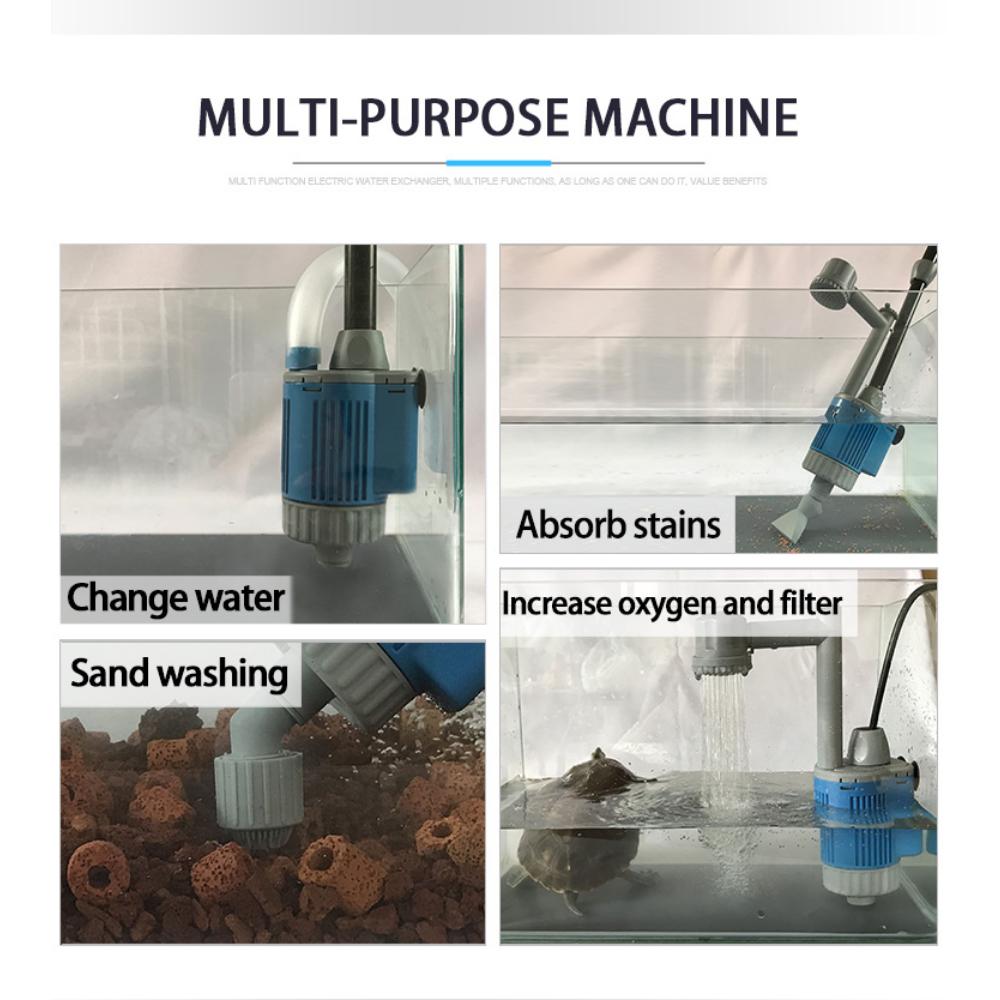 Электрический насос для замены воды в аквариуме — фото 15