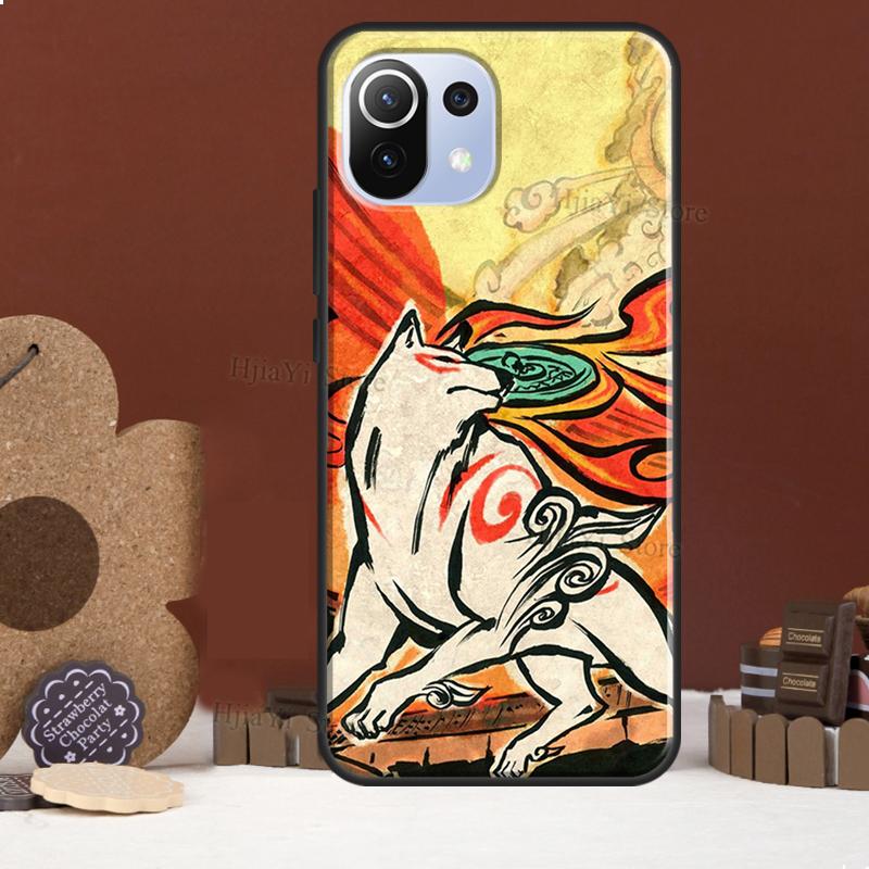 Japanese Style Fox Funda For POCO F5 X3 X4 X5 Pro F4 GT C40 F3 Case For Xiaomi 11T 12T Pro 12 X 13 Lite Cover