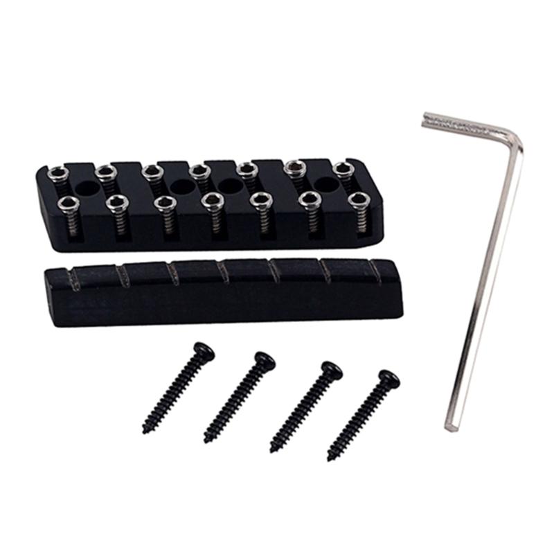6/7/8 String Tremolo Lock System Locking Nut Accessories Lightweight Headless Guitar Bridge Portable Music Elements