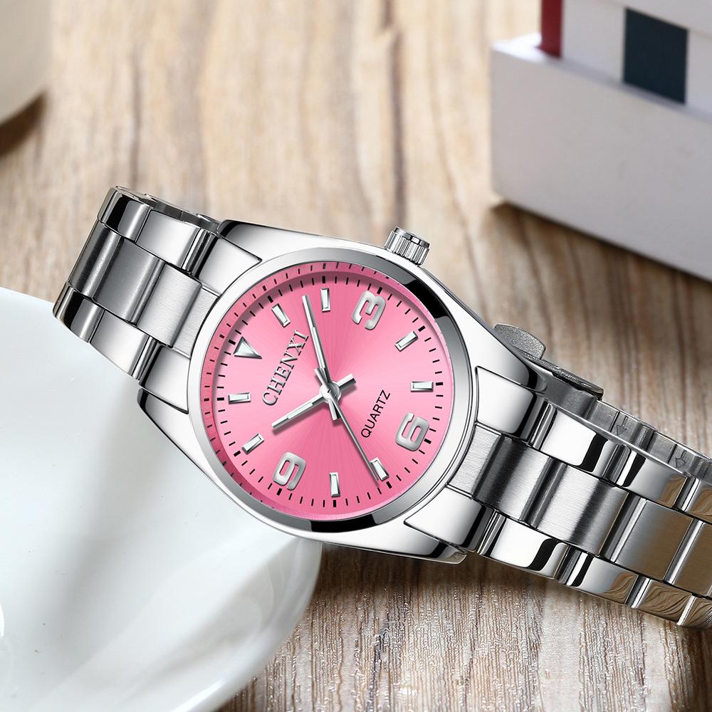 Chenxi Luminous Waterproof Couple Watches - Men's and Women's Watch Set