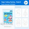 Children's DIY Magic Folding Tracing & Doodle Book: Eye-Friendly Educational Art Album
