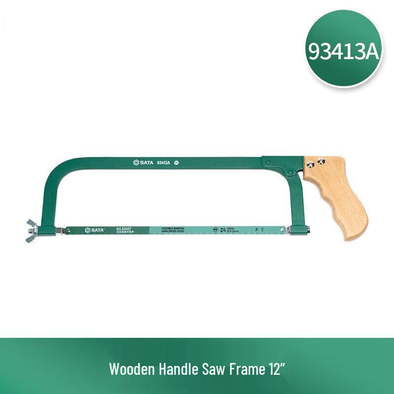 SATA 12-inch Wood Handle Hacksaw