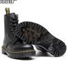 Martin boots lychee pattern tooling boots women's head layer soft cow leather short boots British locomotive boots