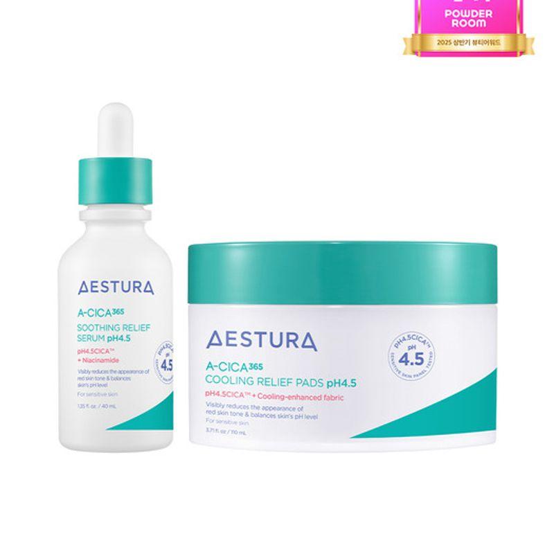 

Acica 365 Trace Soothing Serum pH4.5 40ml + Cooling Pack Pad pH4.5 110ml