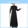 Classic Black Wizard Costume For Men Perfect For Halloween Parties And Cosplay Events