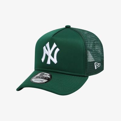 New ErA New York YAnkees Sponge Series A frAme Trucker cAp Green 15206365