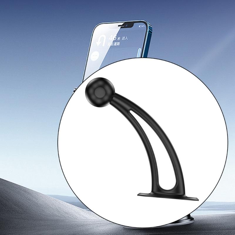 Hohe Haftung Auto Handyhalter Ständer 17mm Verstellbares Kugelgelenk Armaturenbrett Halterung Für Sichere Navigation Einfache Installation