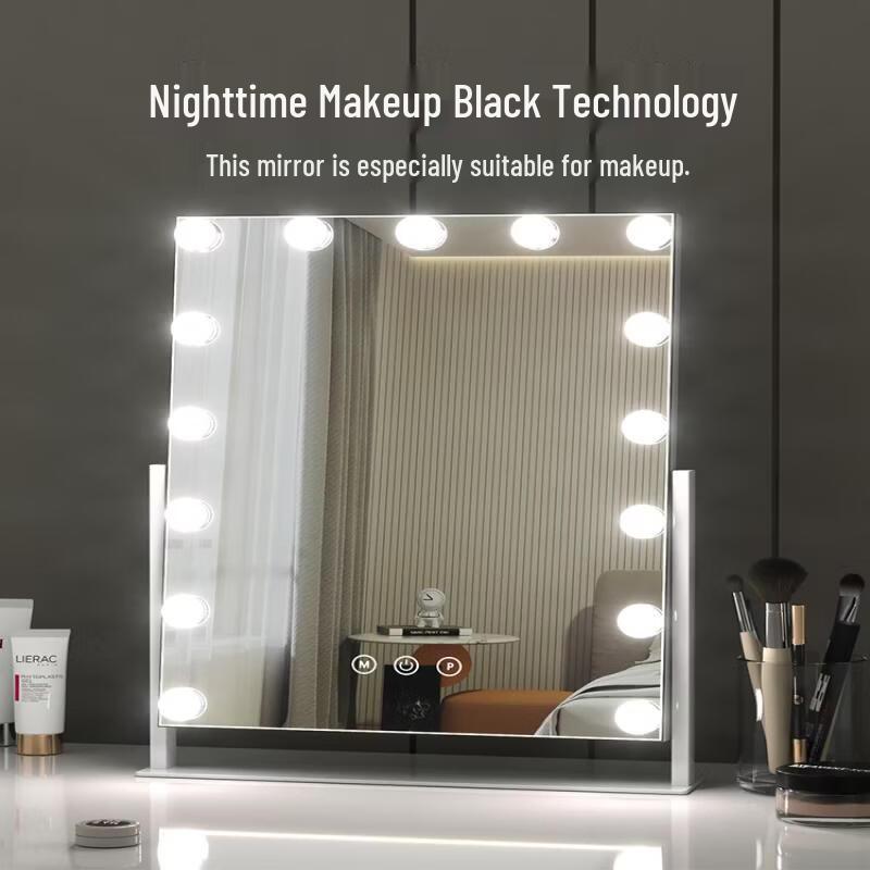 Smart Desktop LED Makeup Mirror