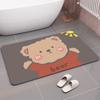 Bathroom diatom mud floor mat absorbent cushion toilet toilet floor mat non-slip toilet quick drying small carpet household