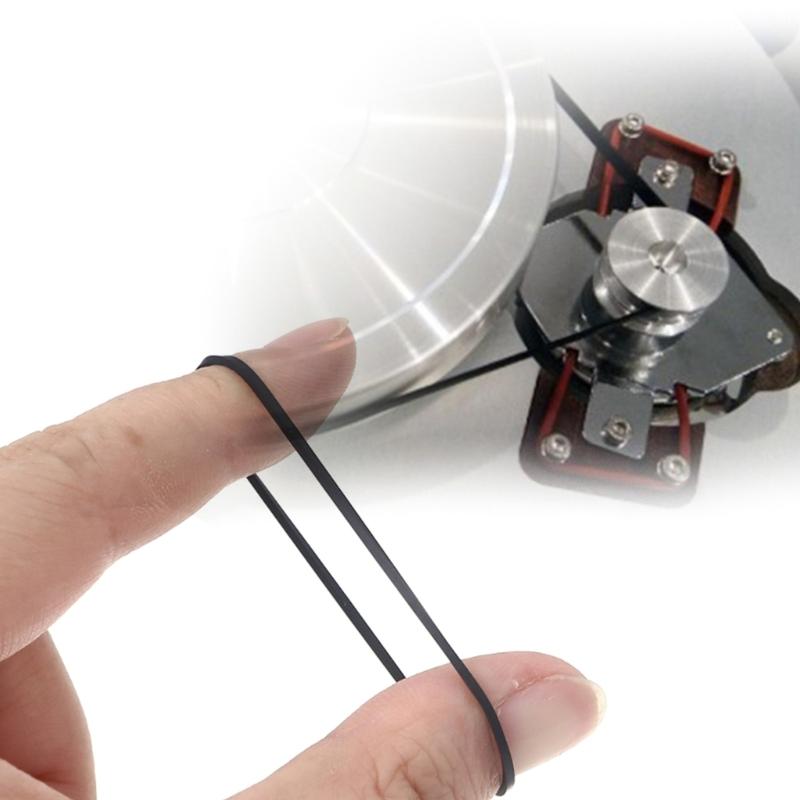 5PCS Turntable Drive Belt 10.5cm For WM GX688 LP Vinyl Record Player Drive Belt Rubber Transmission Strap