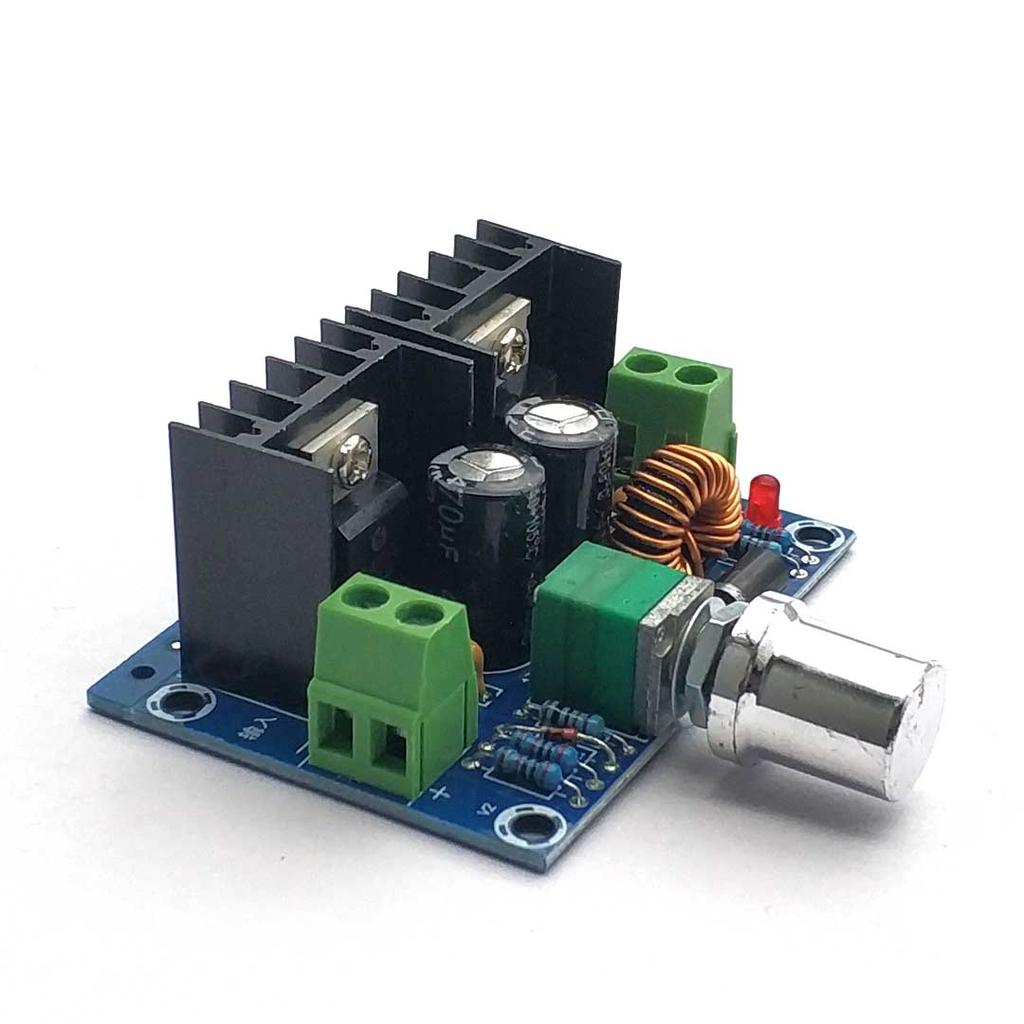 DC-DC Abwärtswandler Buck Konverter Netzteilmodul XL4016E1 PWM Einstellbar 4-40V auf 1,25-36V Abwärtswandlerplatine 8A 200W