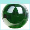Hermosa Bola de Cristal de Vidrio Transparente Verde Para Sanación Reiki e Inspiración de Decoración del Hogar