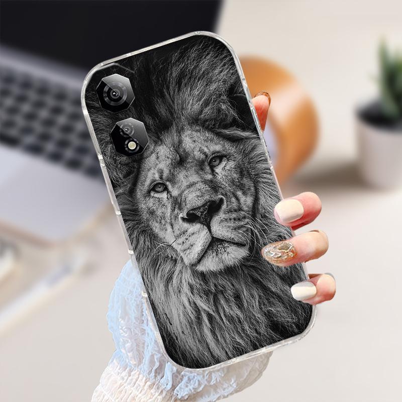 Для ZTE Nubia Neo 2 5G Чохол NubiaNeo2 Мультяшний Тварина М'який Силікон ТПУ Прозорий Чохол Для Nubia Neo2 Z2352N Прозорий Телефон Fundas