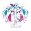 Caravan Racing Miku 2024 Acrylic Pen 135mm X 165mm Made of Acrylic Ver. Stand, Approx. (W),