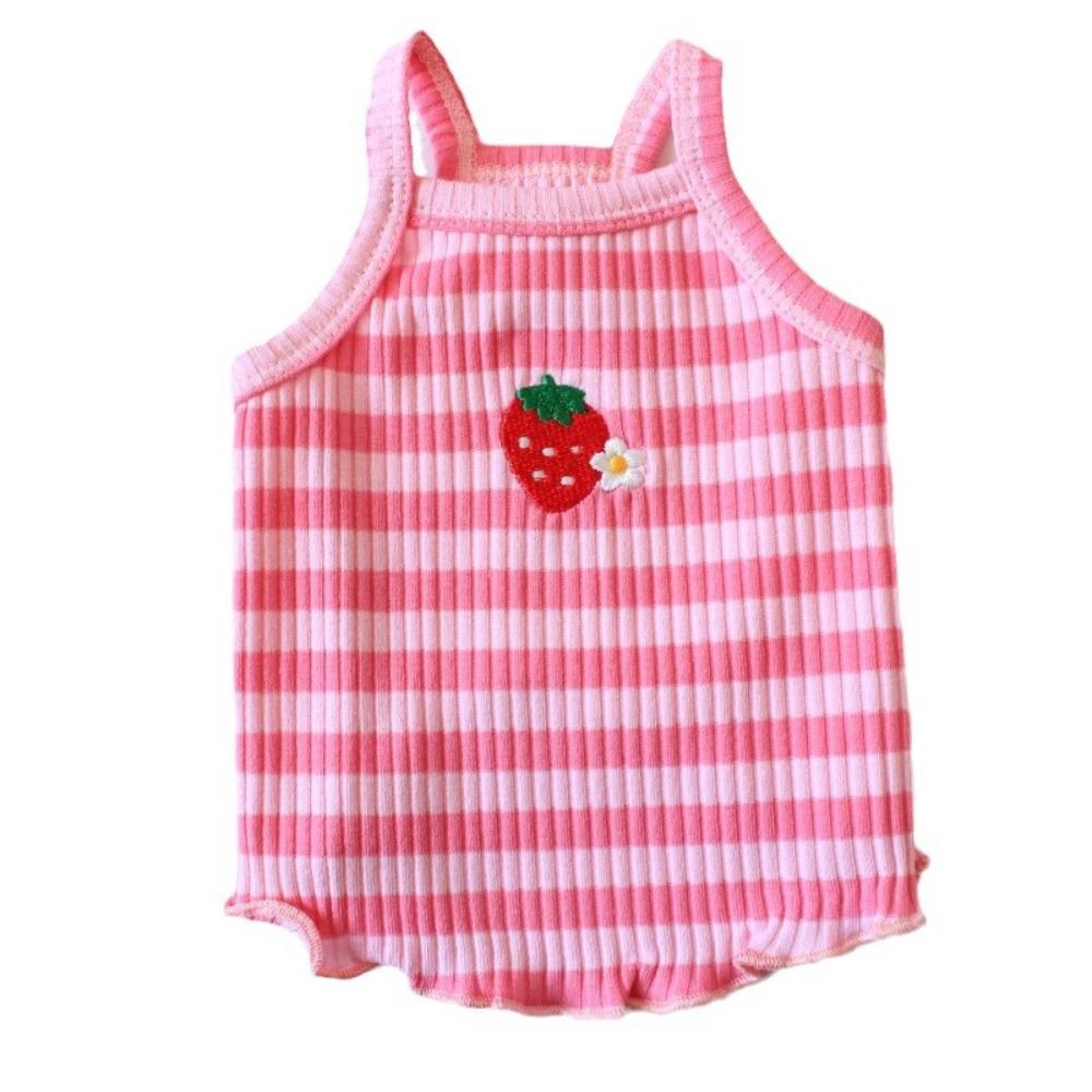 

Cotton Pet Princess Dresses Soft Pet Clothes Pet Supplies Cat Suspender Skirt for Puppy Kittens M розовый