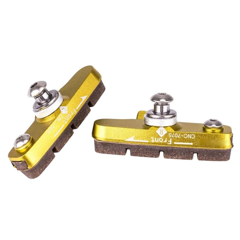 1Pair Road Bike Brake Pad Professional Caliper Brake Pad Replacement Road Bike C Caliper Brake Pad Easy To Install