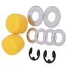Lawn Mower Accessories Garden Outdoor Tool Front Wheel Hardware M123253 Brand New M14338 For LX255 LX266 LX277