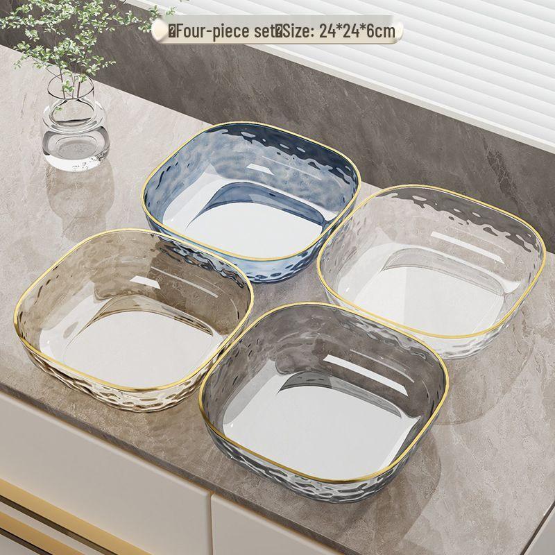 Luxury Unbreakable Fruit and Snack Plate for Living Room or Office
