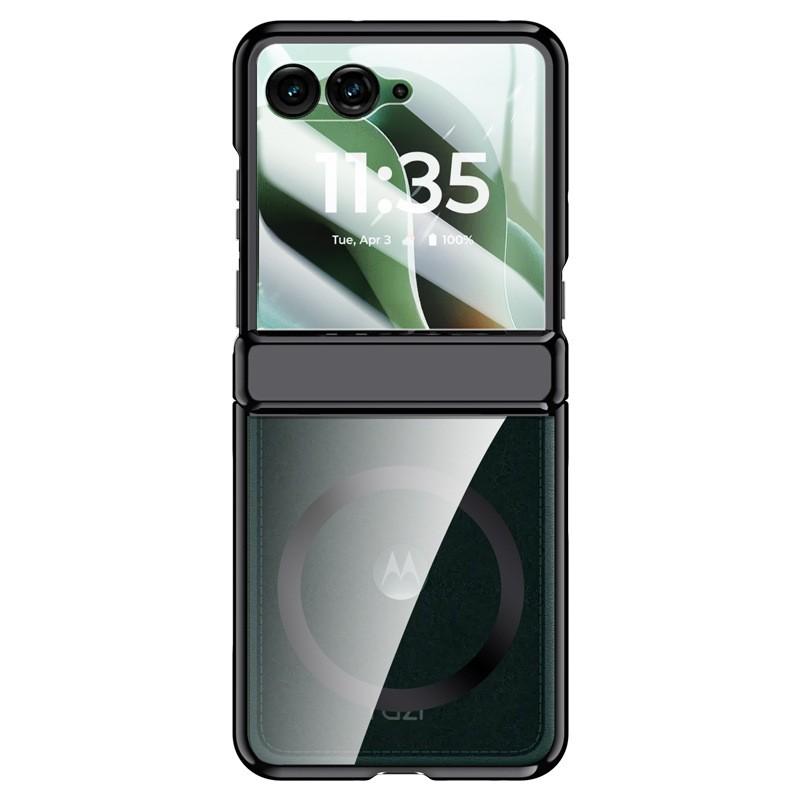 Magnetic Snap-On Case Motorola Razr 60 Ultra 70 Pro With Chain Strap Shockproof Cover