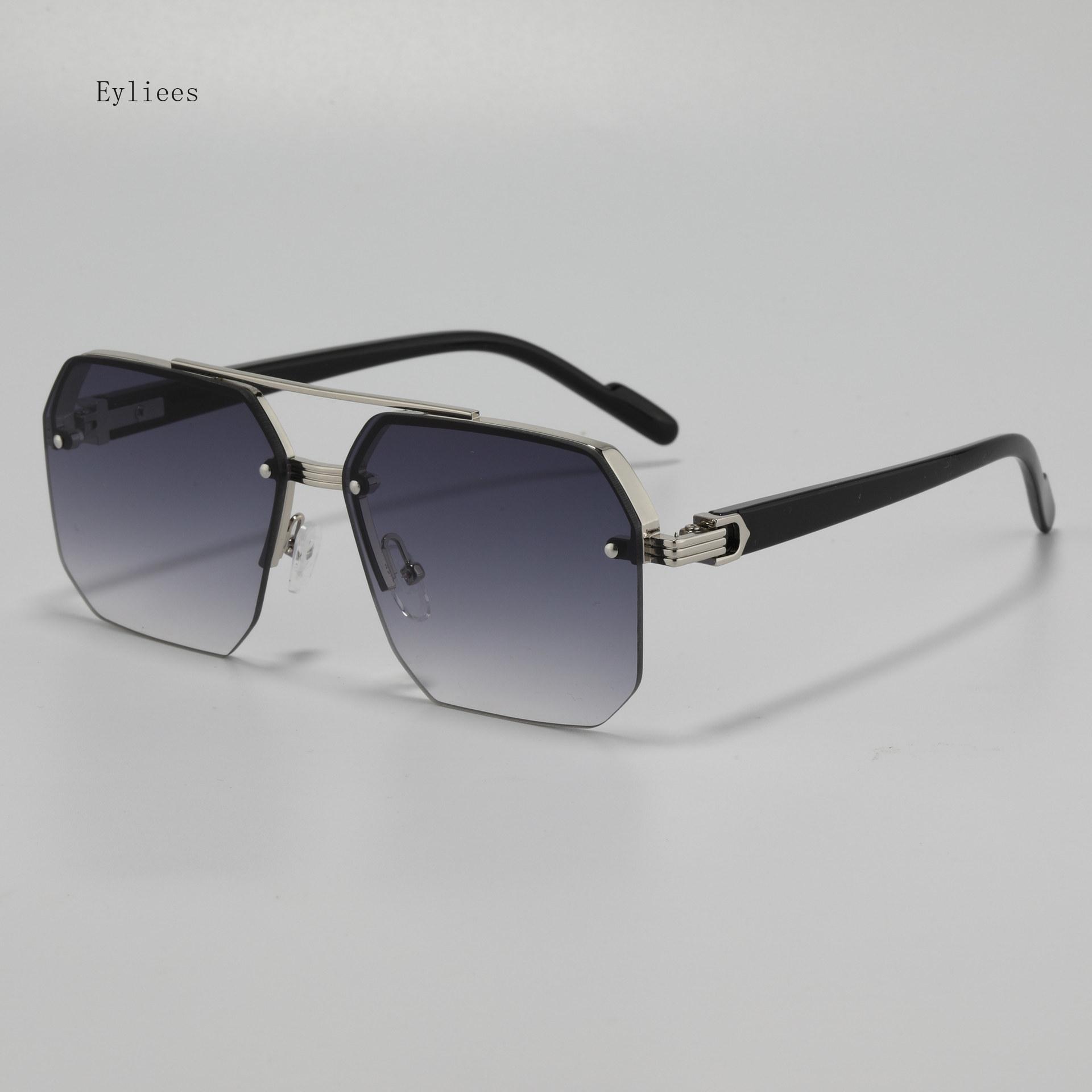 

Fashion Premium Sunglasses for Men Women Retro Outdoor UV400 Shades Sun Glasses Unisex 8 Colors Classic Half Frame Eyewear