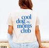 Dog Mom Cropped Shirt, Cool Dog Moms Club Tshirt, Womens Boxy Tee, Dog Mom Social Club, Dog Lover, Fur Mama Tee, Crop Top