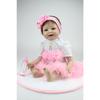 22" Reborn Dolls Soft Silicone Vinyl Handmade Real Life Baby Xmas Girls Toys
